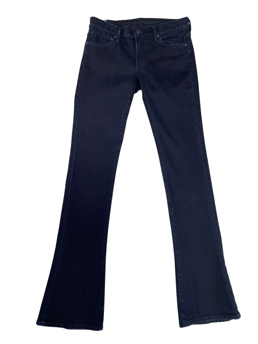 Citizens of Humanity Women's Dark Blue Flare Jeans Size 26